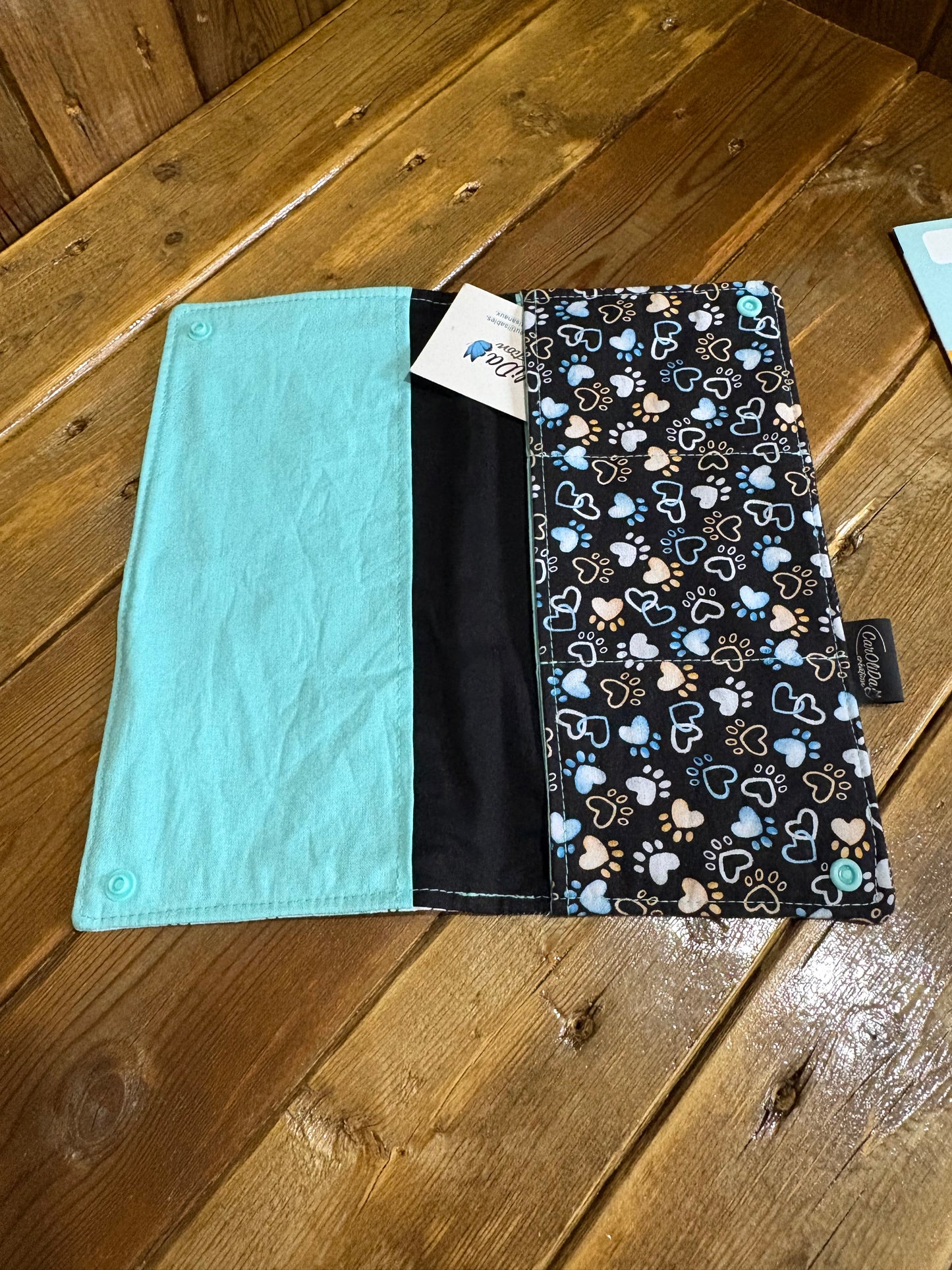 Protège carnet lover dog/pattes