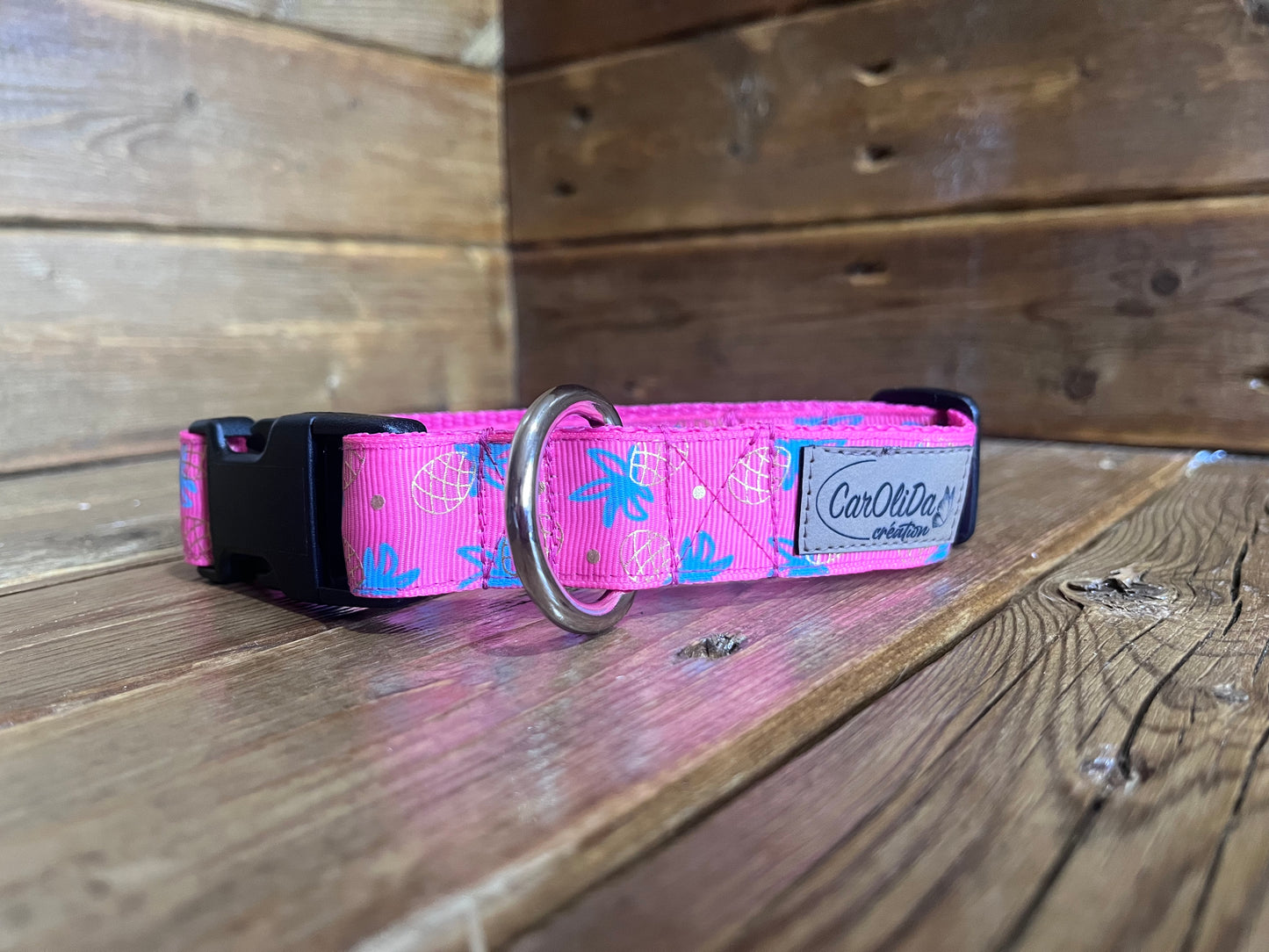 Collier à clip - Ananas M