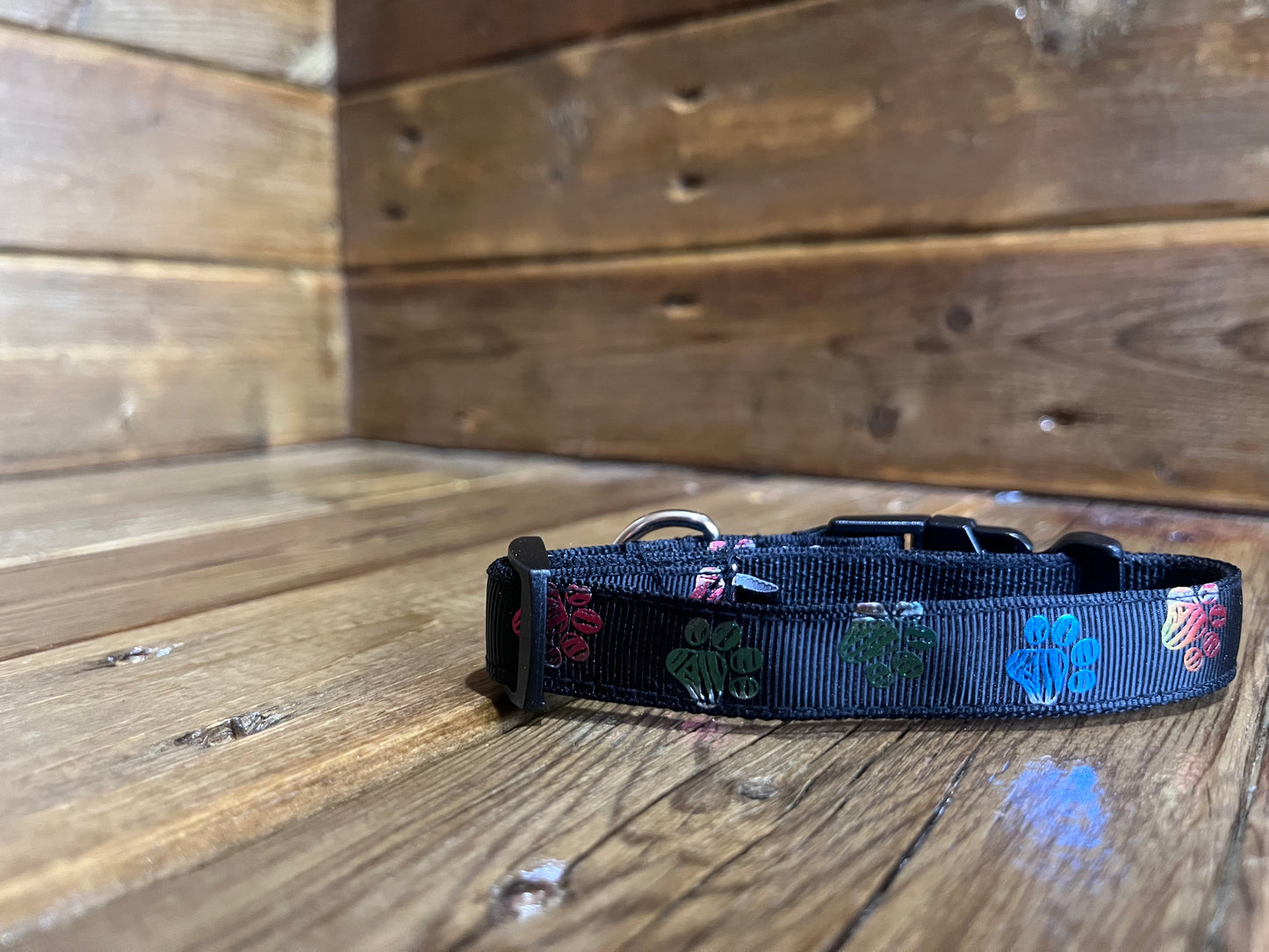 Collier à clip - Patte brillante XS/S