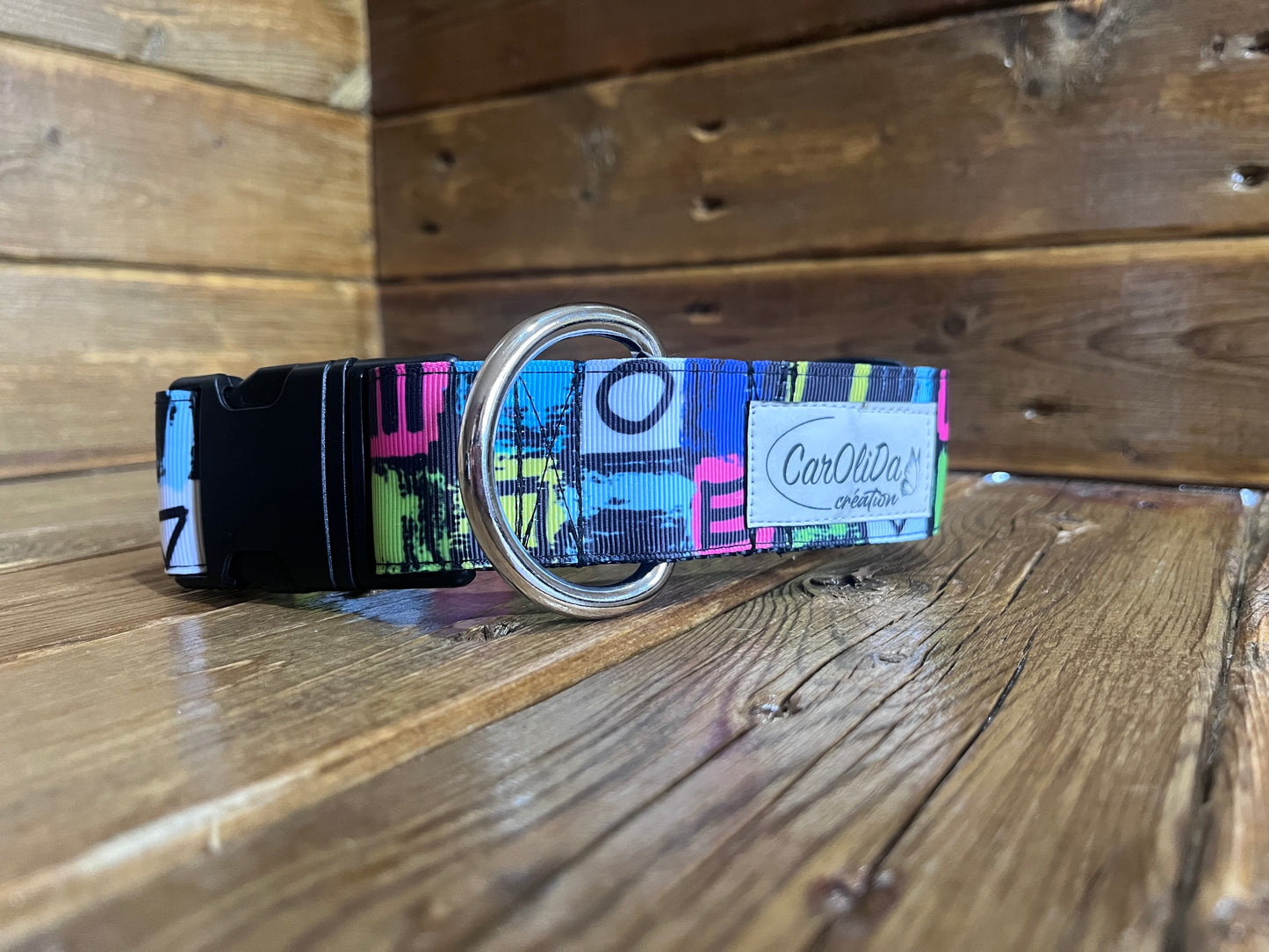 Collier à clip - Graffiti L