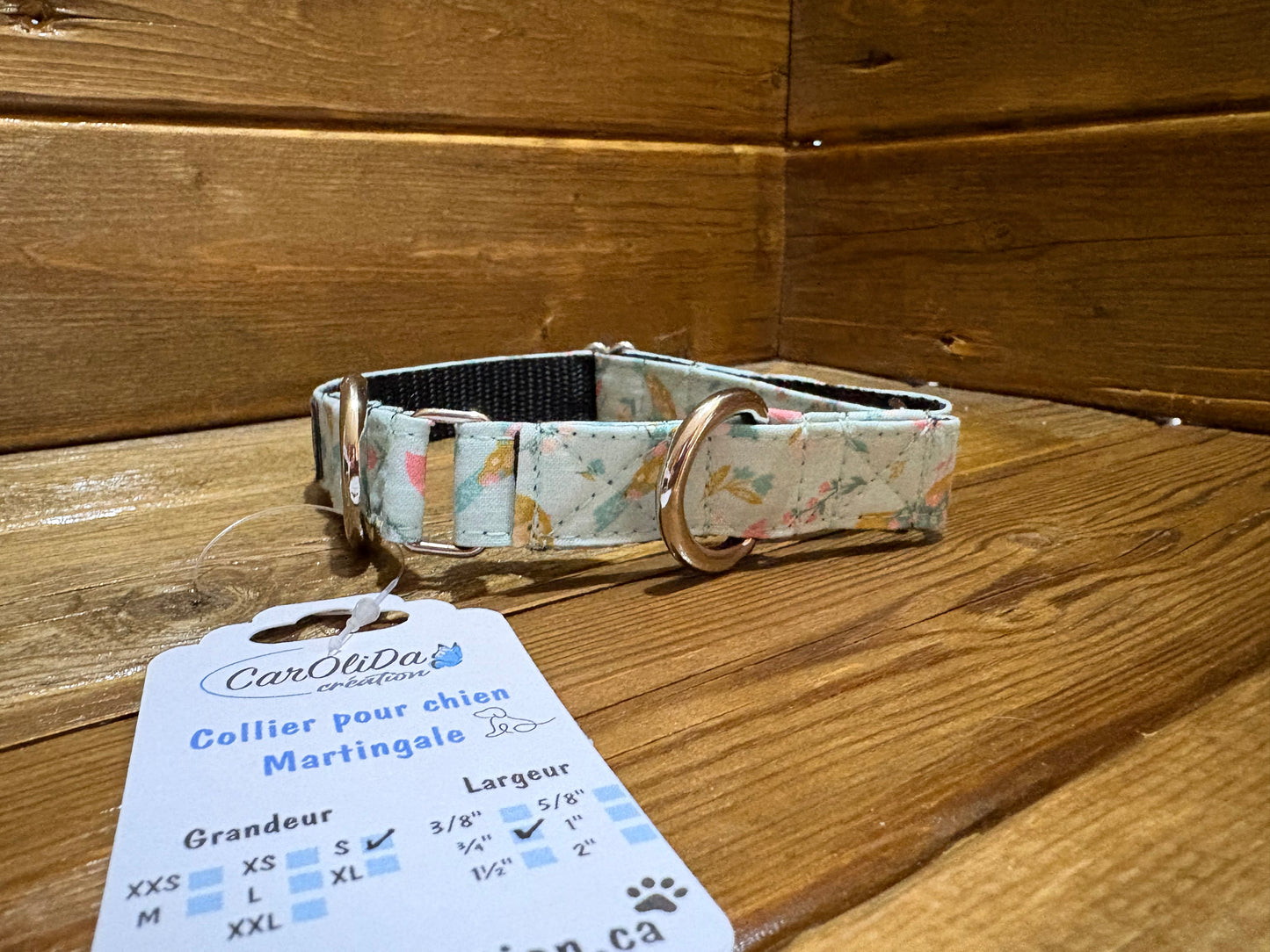 Collier Martingale - Oiseau XS/S/M/L/XL