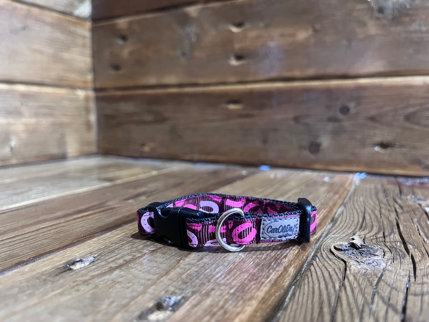 Collier à clip - Fer rouge XXS