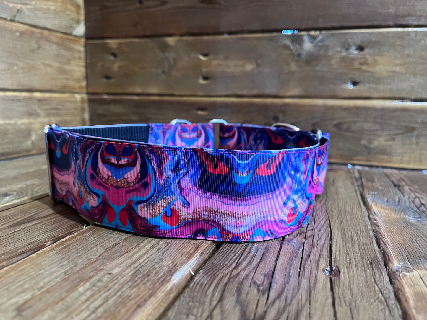 Collier Martingale - Dégradé rose Xl