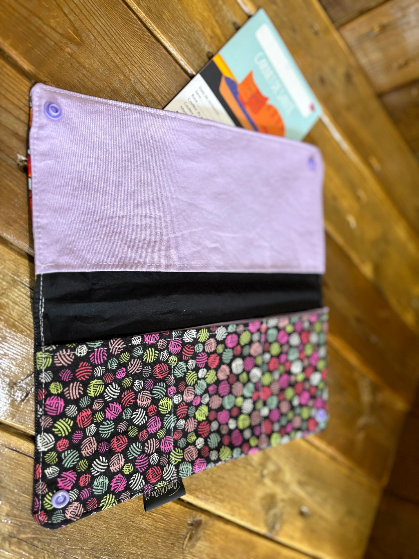 Protège carnet chats colorés