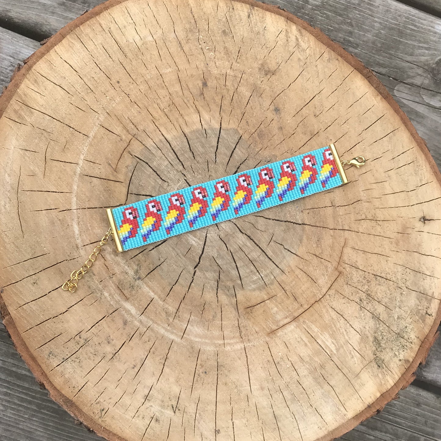 Bracelet Perroquet