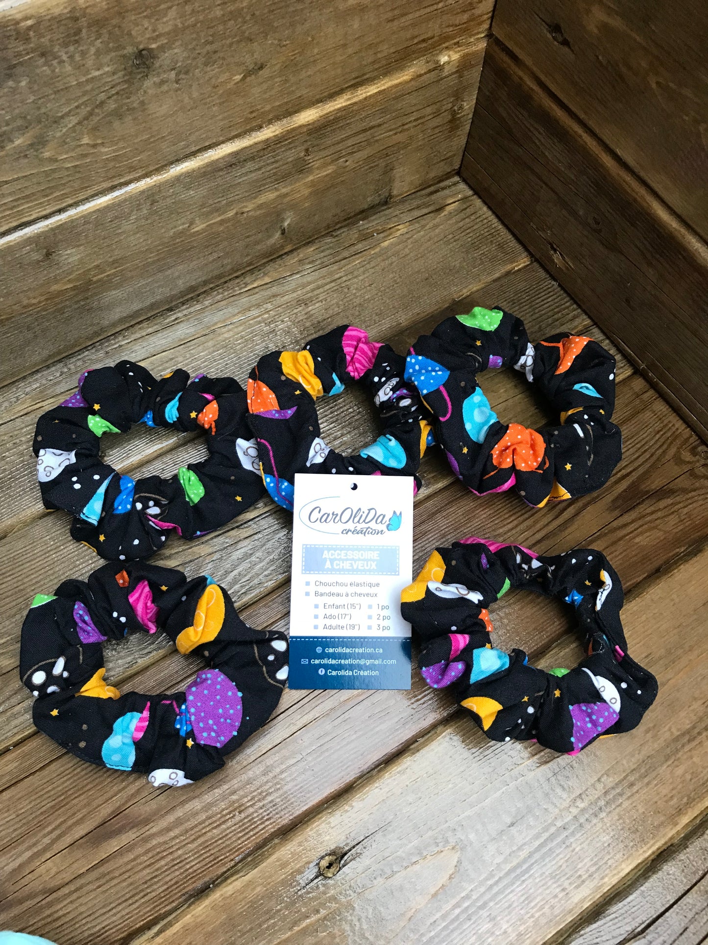 Chouchou élastique Planète