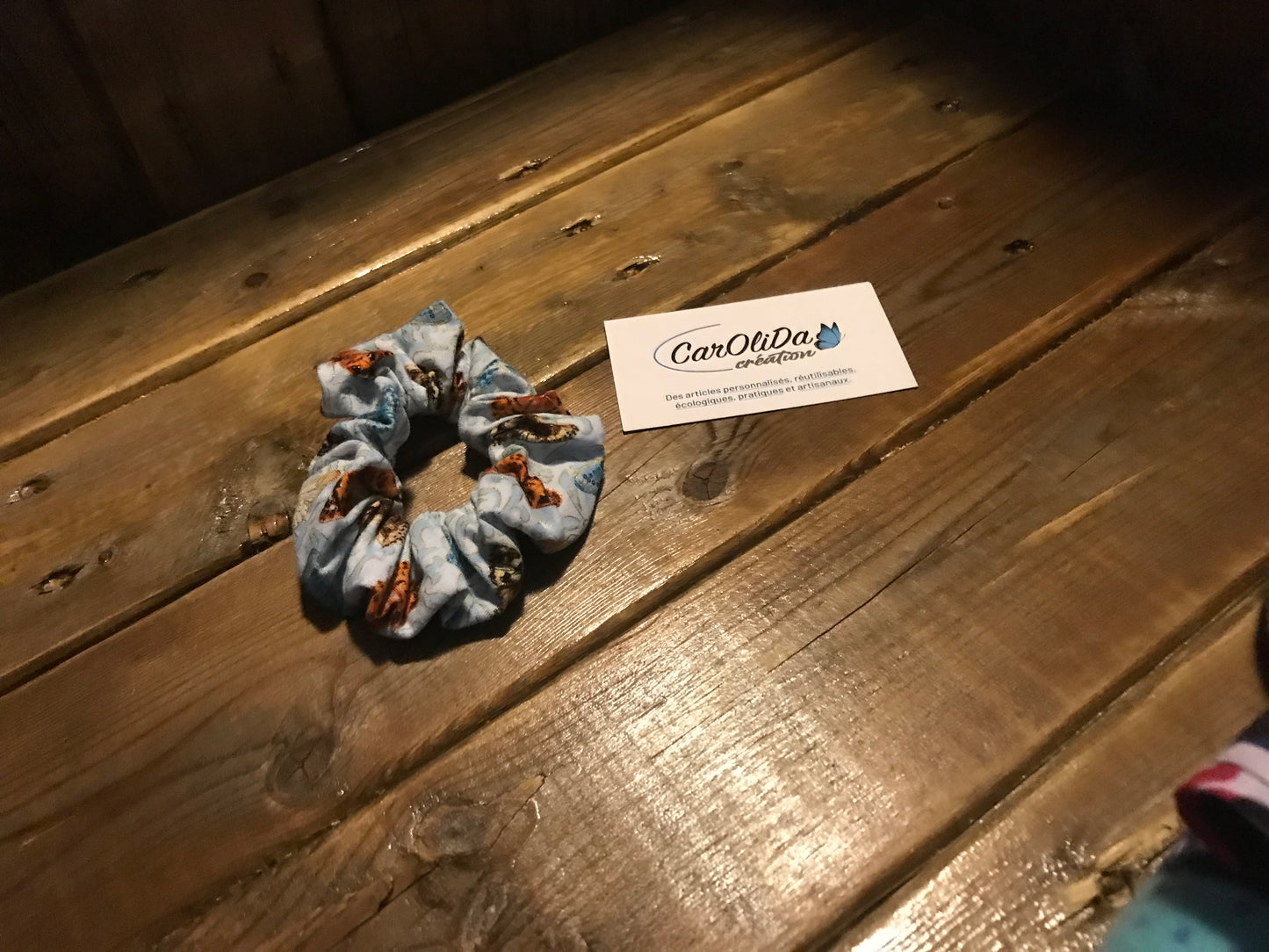 Chouchou élastique Papillon