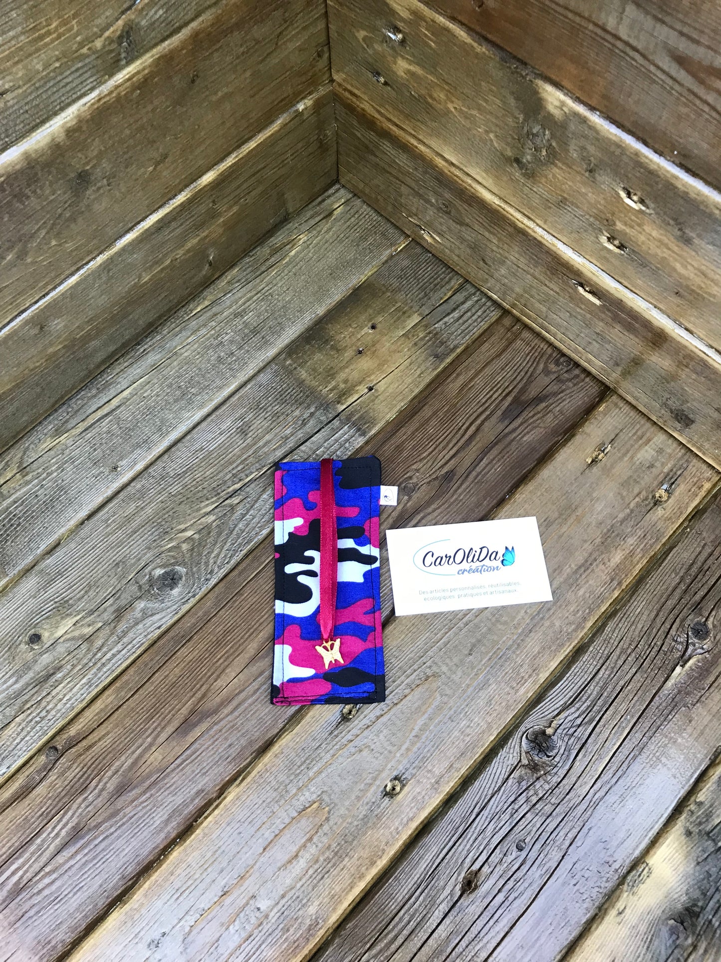 Marque page Camouflage