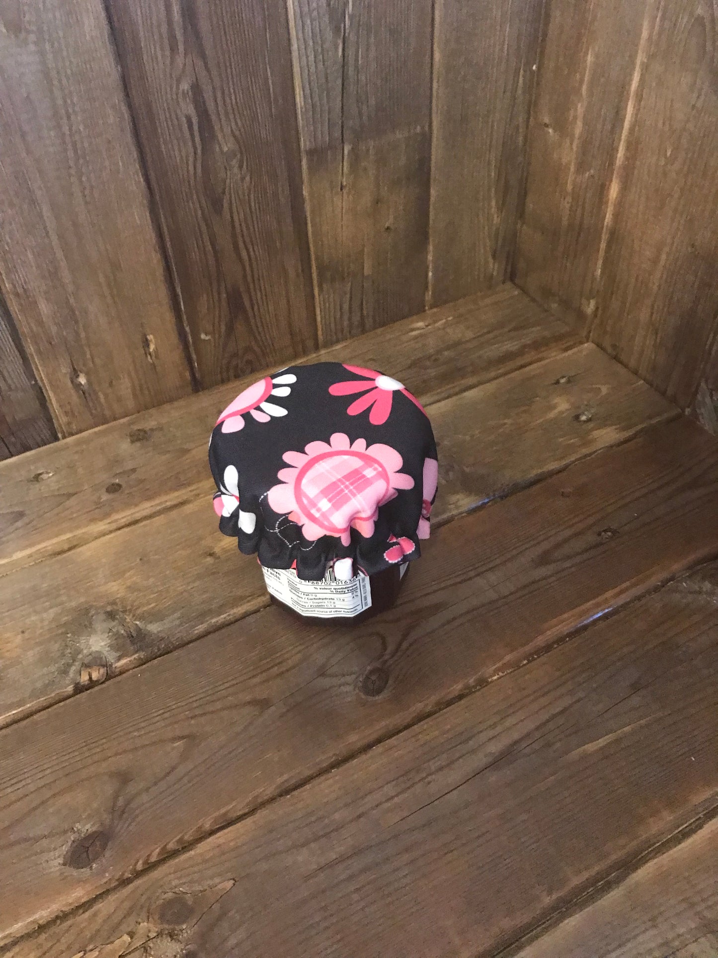 Couvre bol réversible -Fleurs-XS