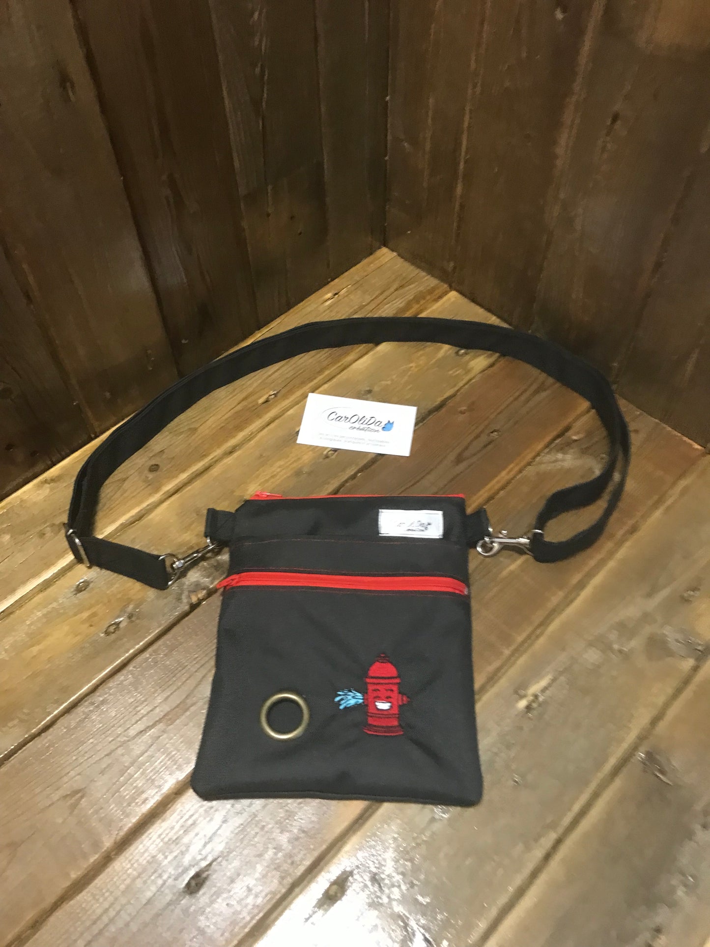 Sac de promenade - Noir borne incendie