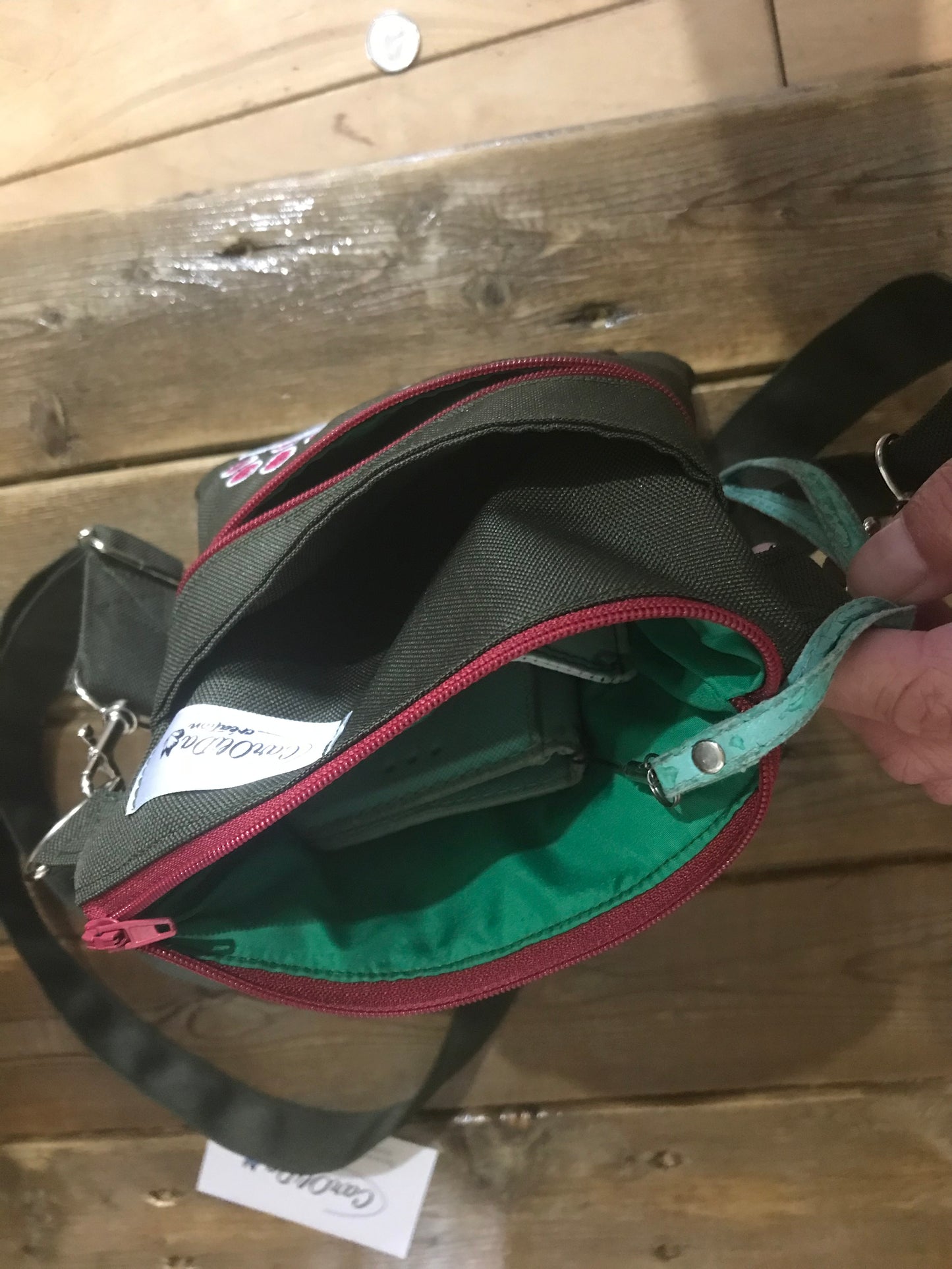 Sac de promenade- Vert + Love