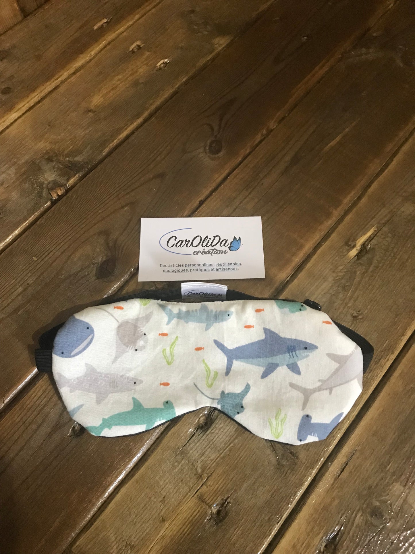 Sleep mask-shark