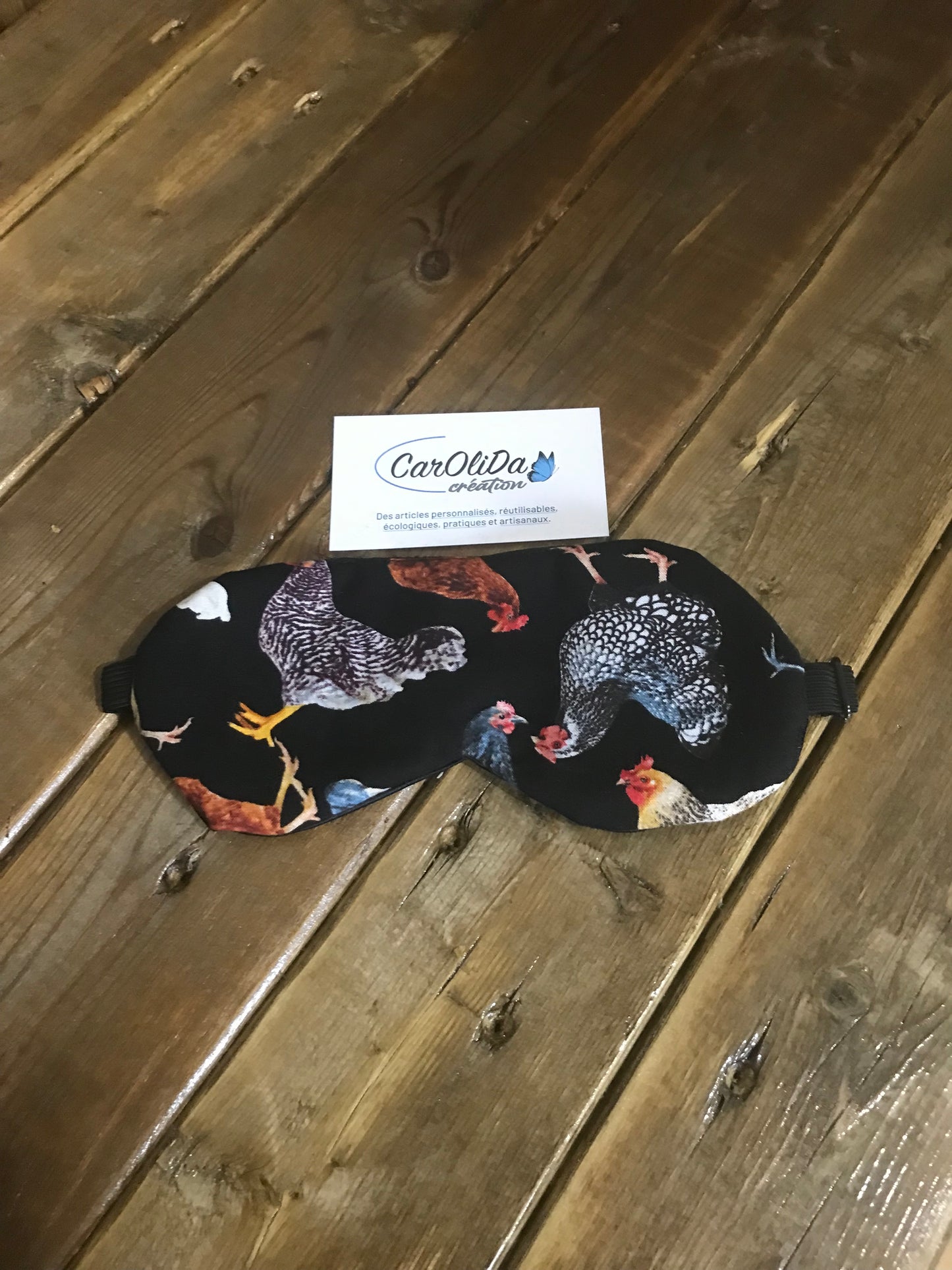 Masque de sommeil - Poule