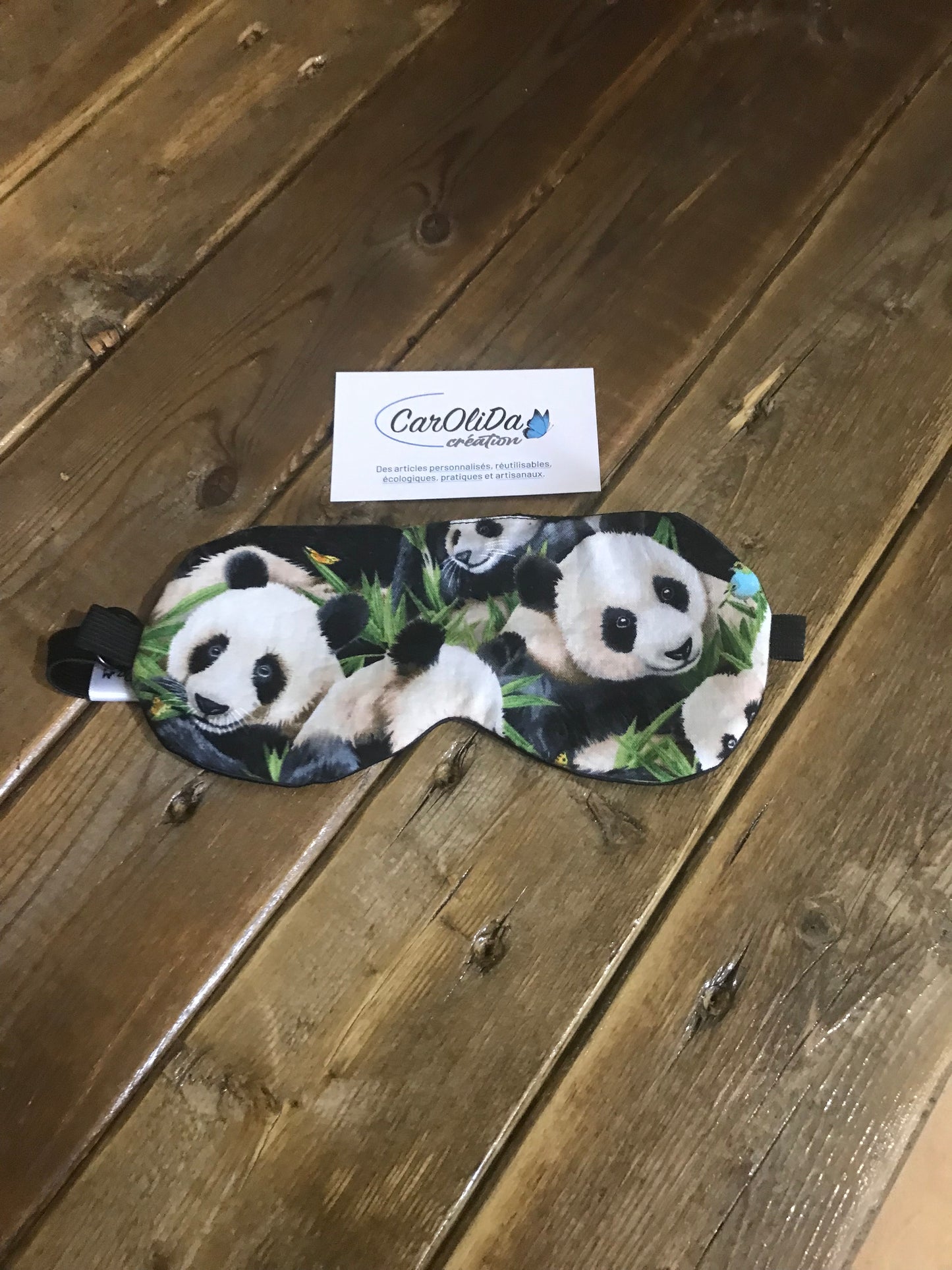 Masque de sommeil - Panda
