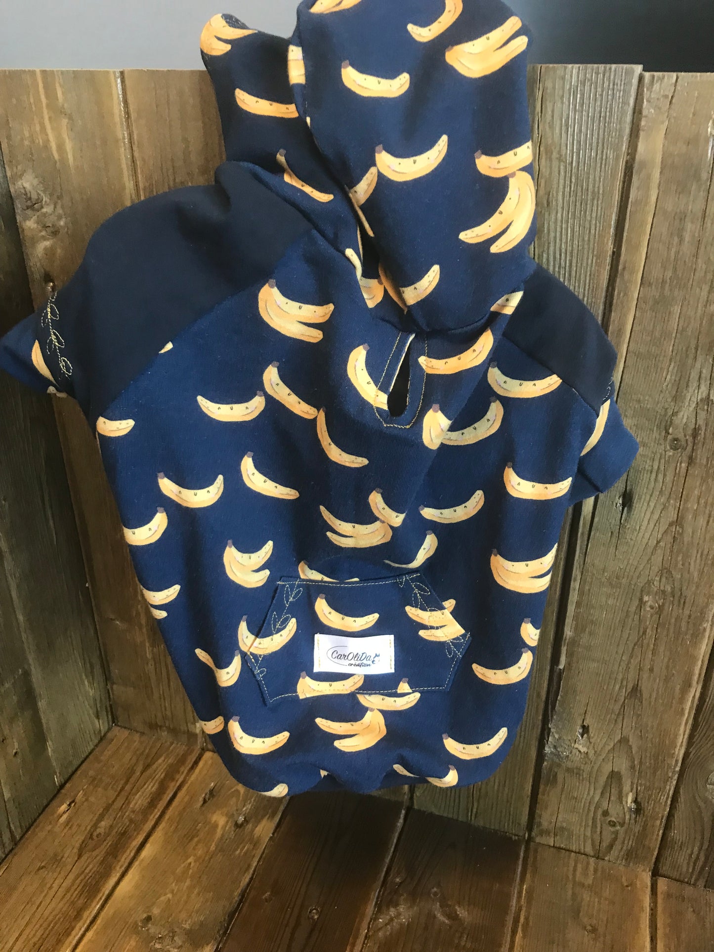 Hoodie pour chien Petit - Banane