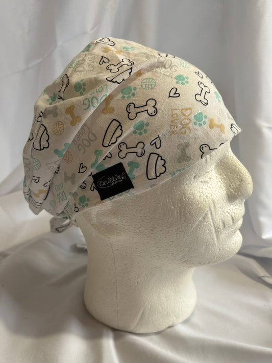 Chapeau de chirurgie - J’aime mon chien bleu