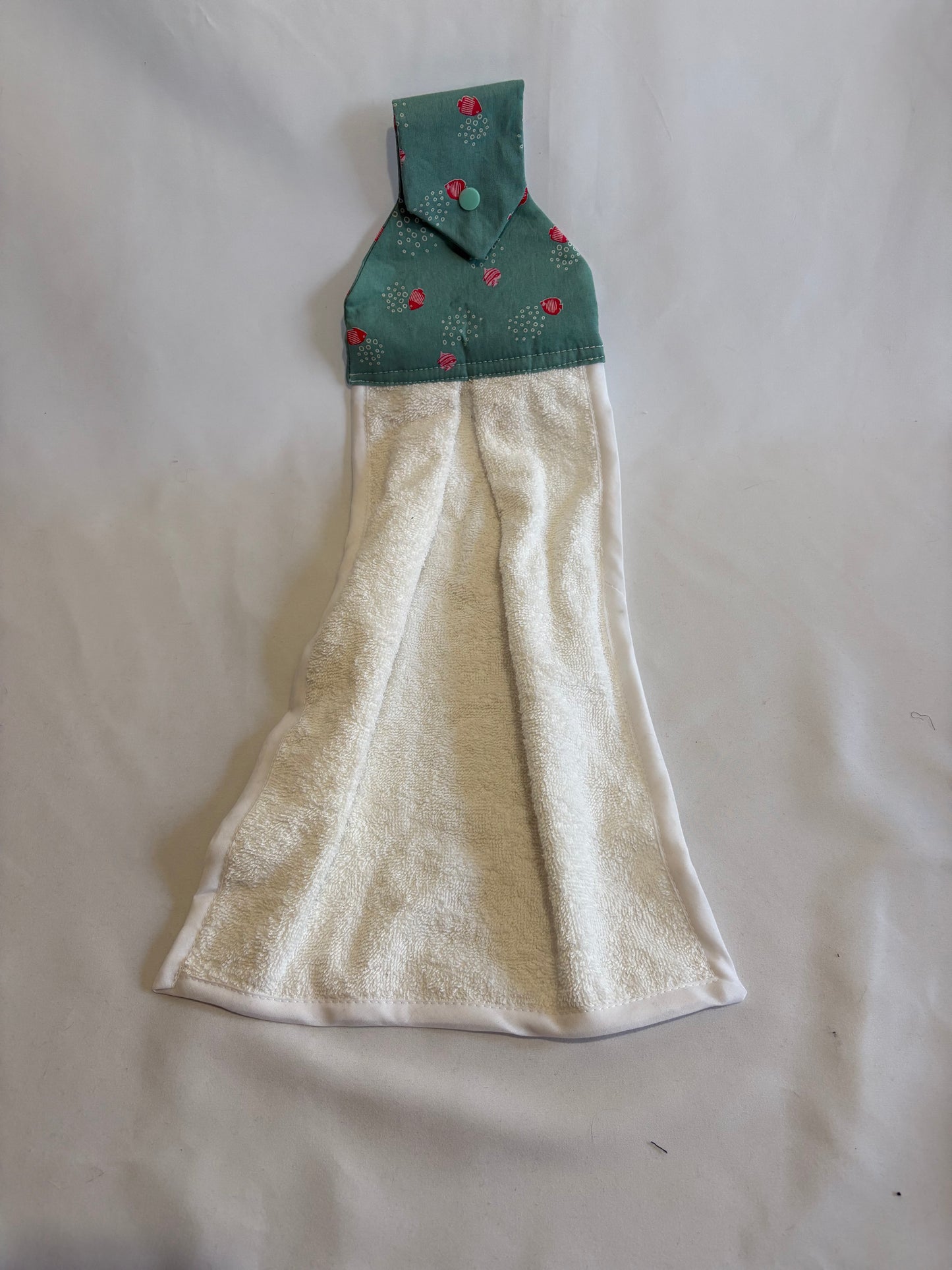 Essuie main Poisson rose Longue