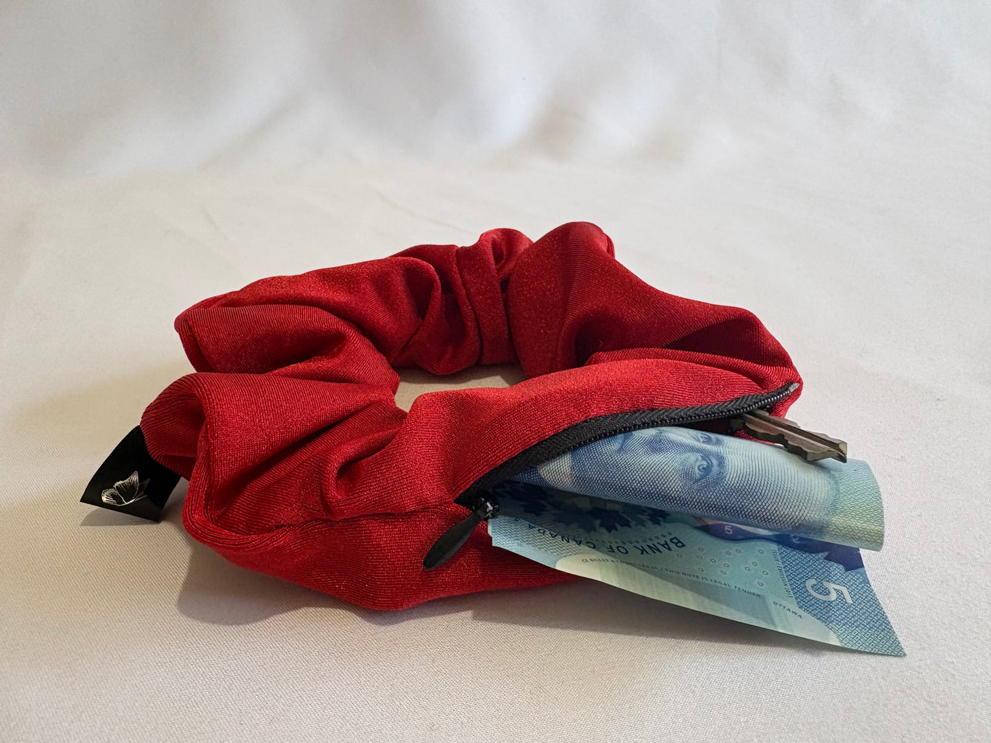 Chouchou élastique cachette