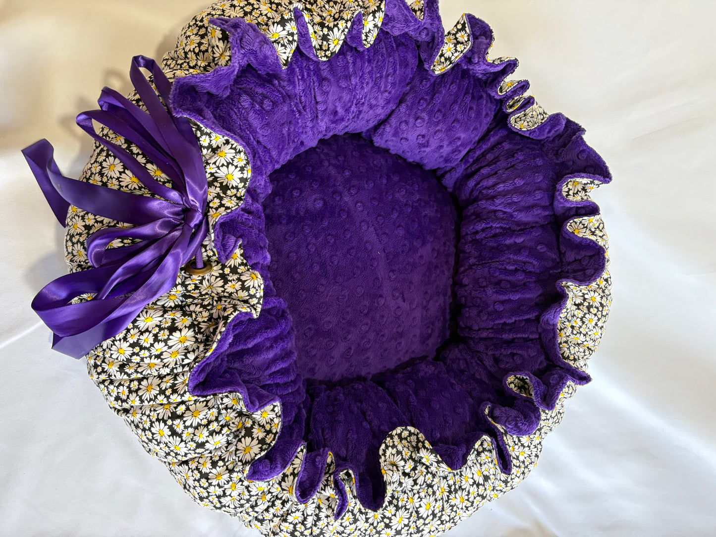 Lit pour chat rond Fleur