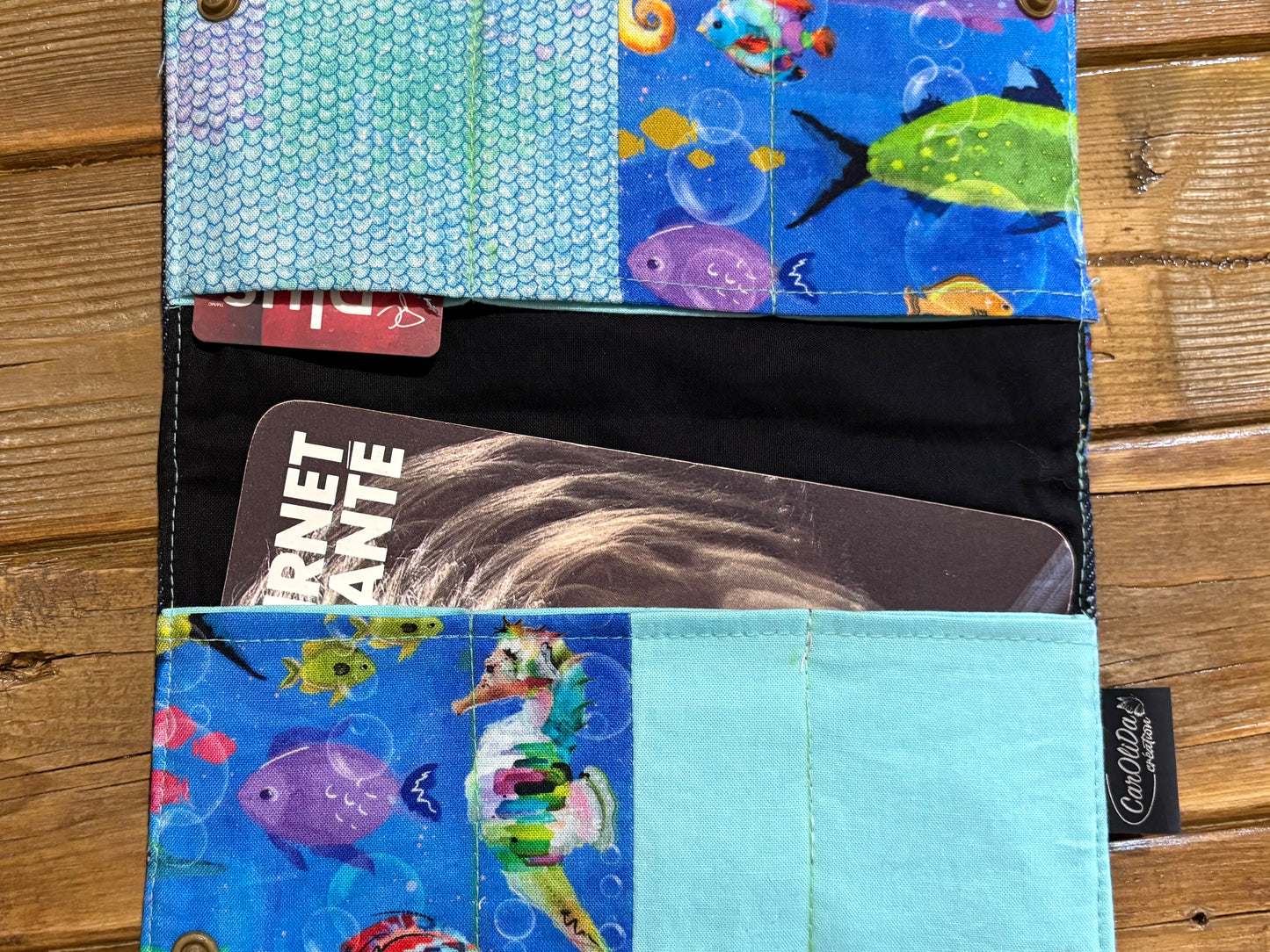 Protège carnet santé Poisson