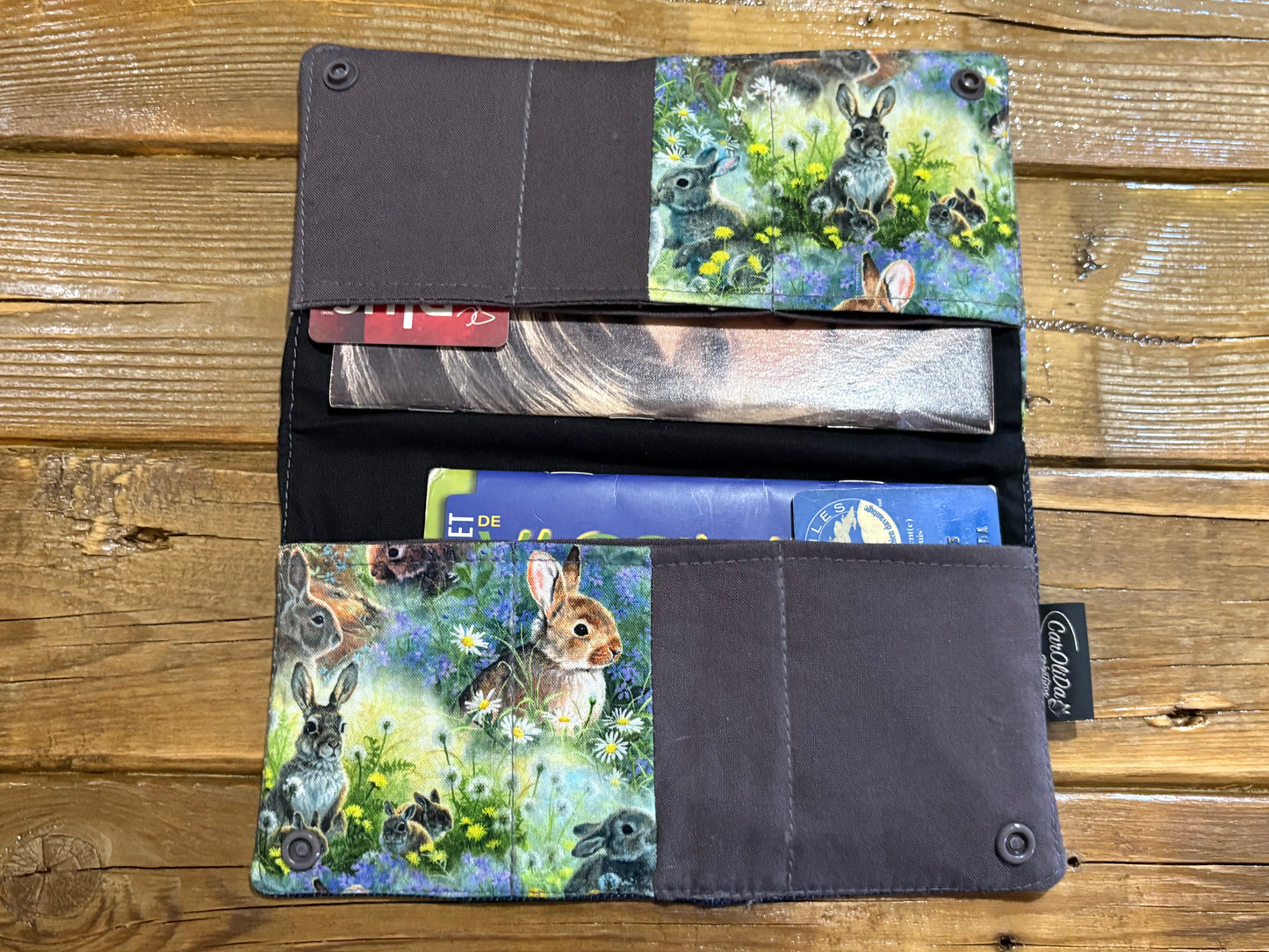 Protège carnet santé Lapin